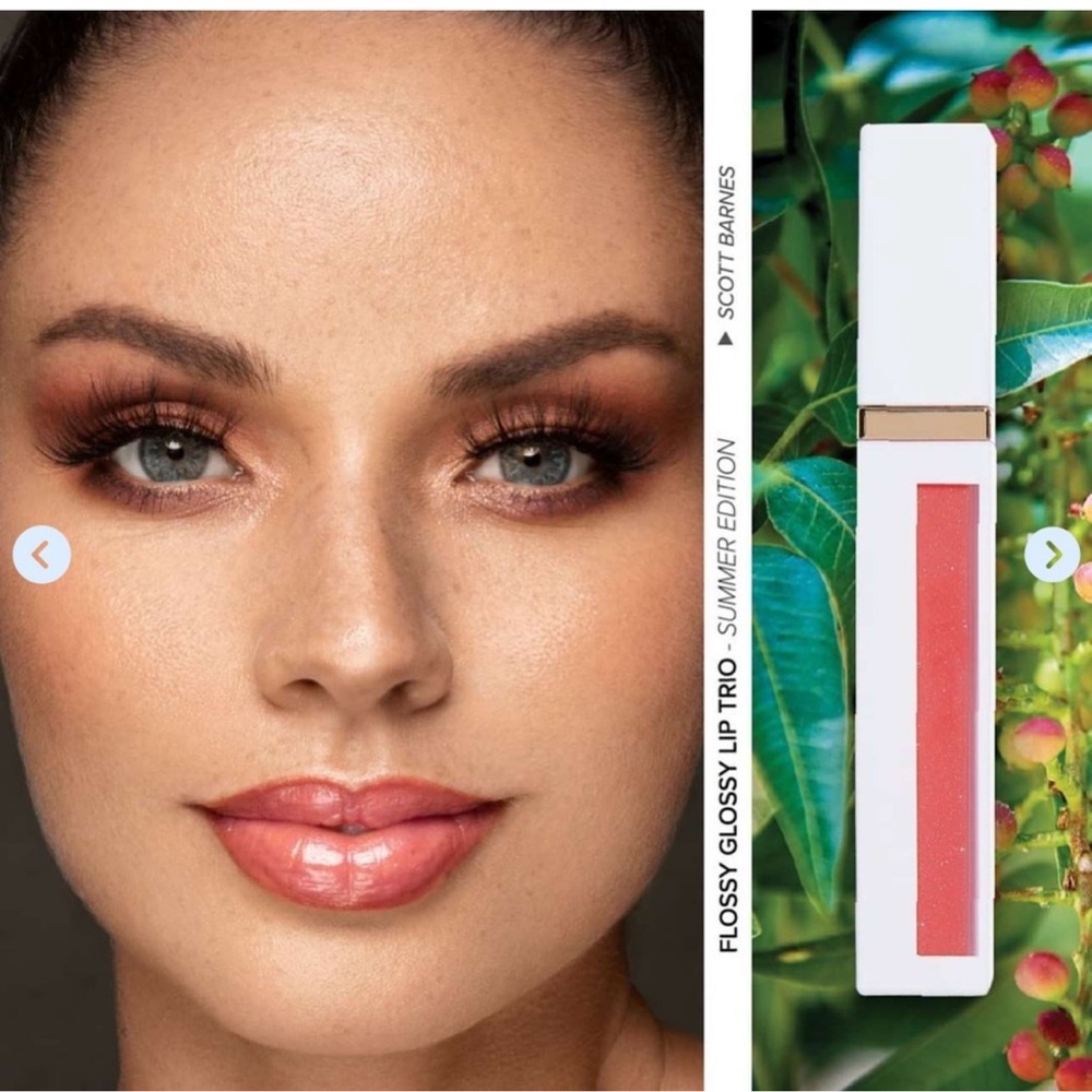 Coral cabana Scott Barnes Lip gloss